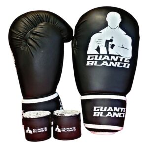 Kit 1×2 — Guante de Boxeo 14 oz + Vendas 4,5 m