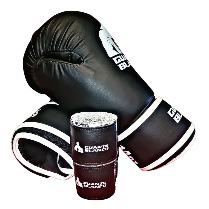 Kit 1×2 — Guante de Boxeo 14 oz + Vendas 4,5 m - Imagen 2