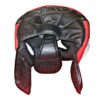 Protector de cabeza de boxeo protección de quijada negro/rojo - Thumbnail Image 3