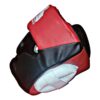 Protector de cabeza de boxeo protección de quijada negro/rojo - Thumbnail Image 4
