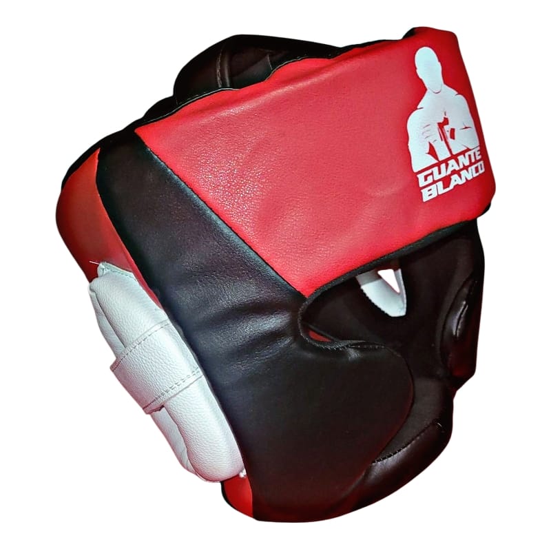 Protector de cabeza de boxeo protección de quijada negro/rojo - Imagen 5